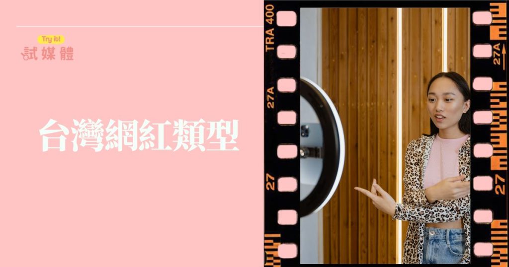 台灣網紅類型