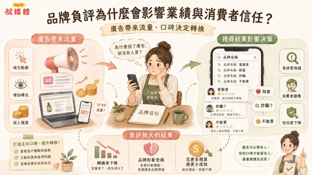 品牌負評處理