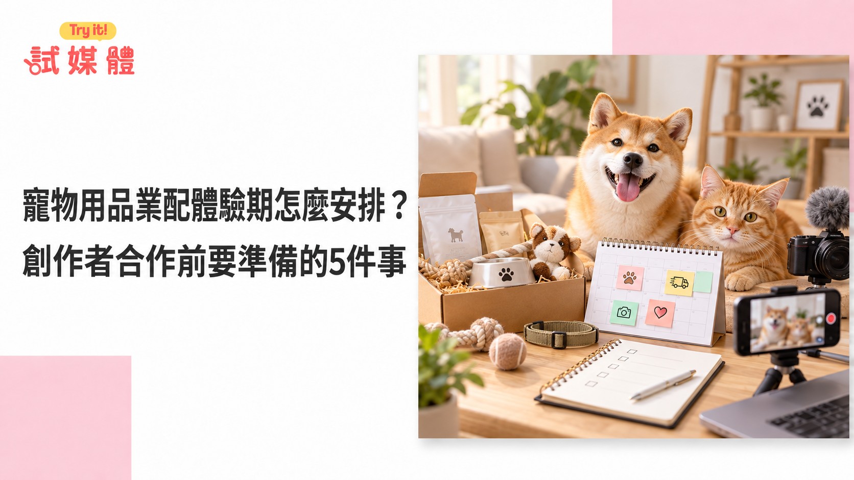 寵物業配體驗